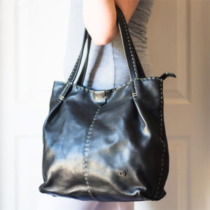 Tsonga Novuka Vintage Black Handbag